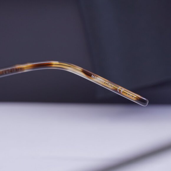 Saint Laurent SL511 004 Square Sunglasses - Havana/Brown Gradient - Picture 9 of 10